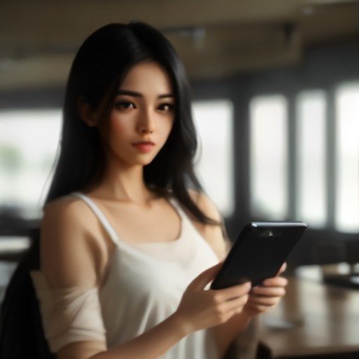 Persona che usa un pieghevole aperto con due app affiancate sul display interno